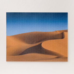 Quebra-cabeça Desertos Sand Dunes Perto de Illizi, Sul da Argé