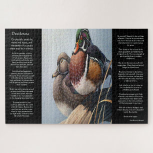 Quebra-cabeça DESIDERATA dois patos olhando para você