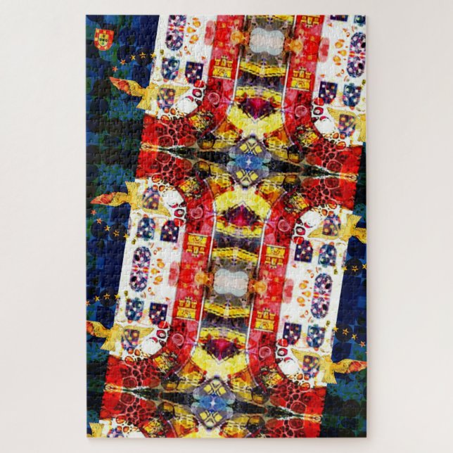 Quebra-cabeça design (Vertical)