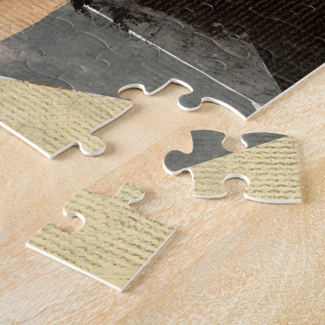 Quebra-cabeça design abstrato moderno (Lateral)