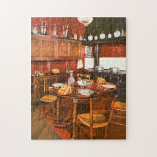 Quebra-cabeça Design da cozinha do vintage