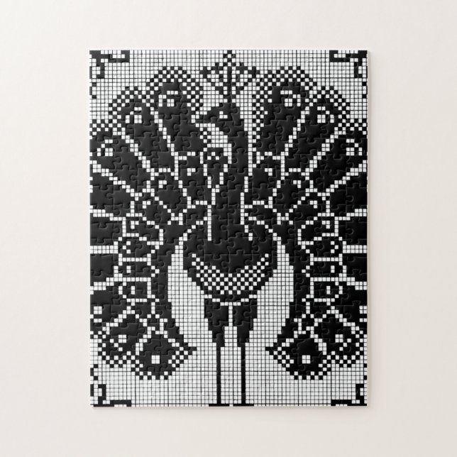 Quebra-cabeça - Design de Amostra de Ação de Graça (Vertical)