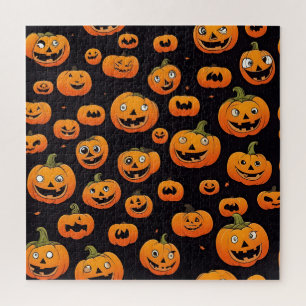 Quebra-cabeça design de decoração de halloween