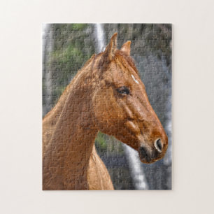 Quebra-cabeça Design de Equinos Animal do amante dos cavalos