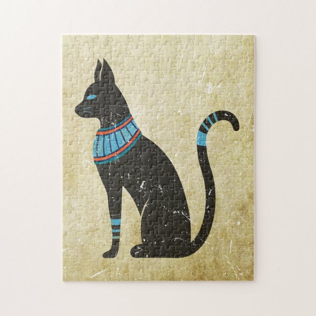 Quebra-cabeça Design de Gato Bastet (Vertical)