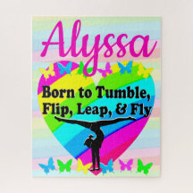 DESIGN DE GINÁSTICA TERRÍFICA DE TUMBLIA