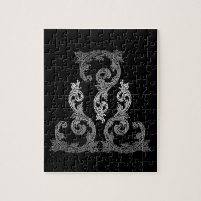 Quebra-cabeça Design de Gótico Elegante (Vertical)