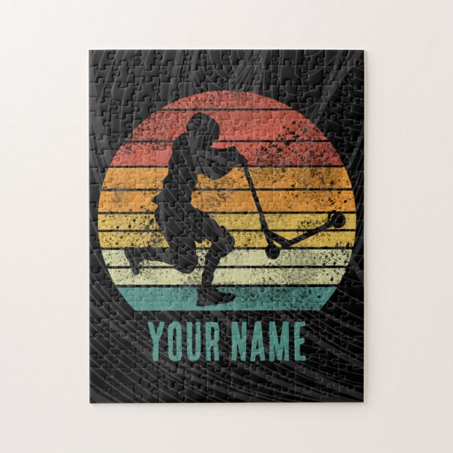 Quebra-cabeça Design de patinete E-Patinete de Substituição Suns (Vertical)