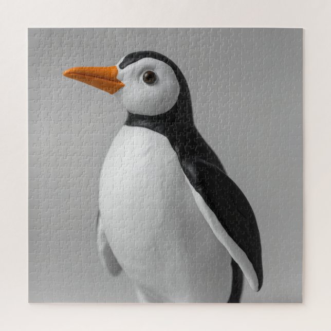 Quebra-cabeça Design de Pinguim Fofo – Adorável Animal de Invern (Vertical)