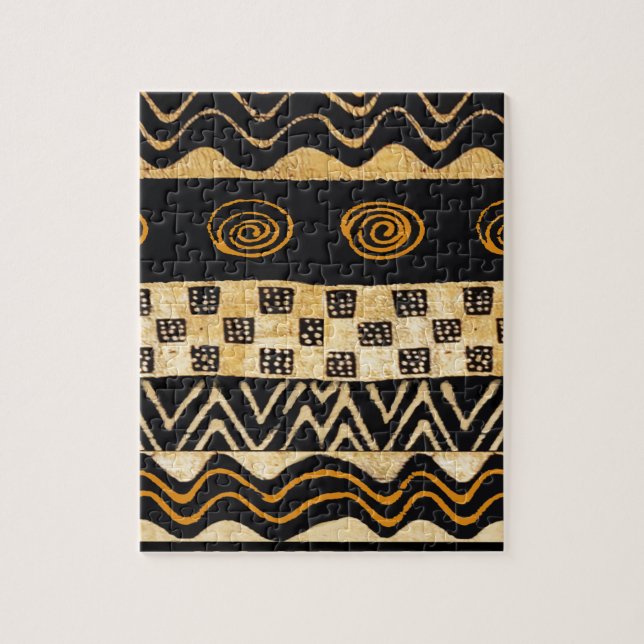 Quebra-cabeça Design de Shaman Tribal Africano (Vertical)