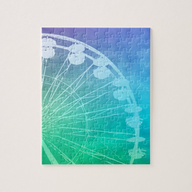 Quebra-cabeça Design de Verão do Carnaval (Vertical)