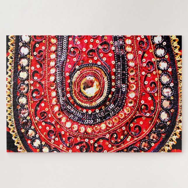 Quebra-cabeça Design de vestimenta árabe (Horizontal)