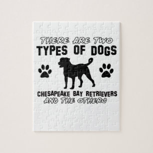 Quebra-cabeça DESIGN do animal do retriever de baía de