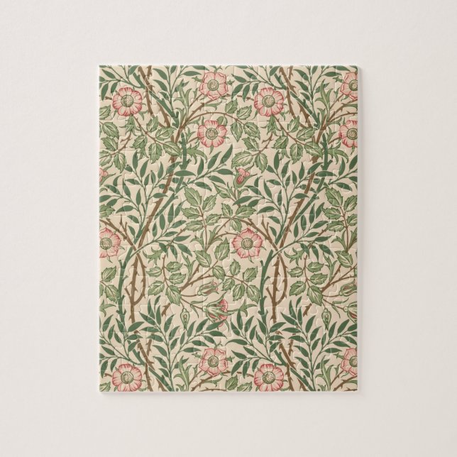 Quebra-cabeça "Design do Briar doce" para o papel de parede, (Vertical)