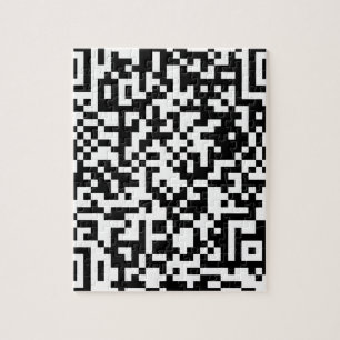 Quebra-cabeça Design do código de QR