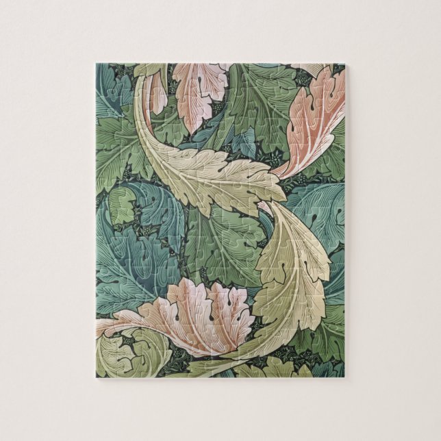 Quebra-cabeça Design do papel de parede do "Acanthus", 1875 (Vertical)