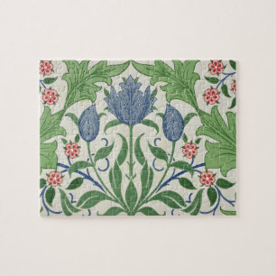 Quebra-cabeça Design do papel de parede floral