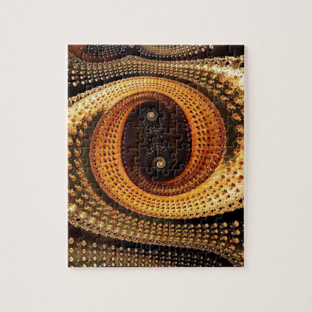 QUEBRA-CABEÇA DESIGN ESOTÉRICO DO FRACTAL (Vertical)