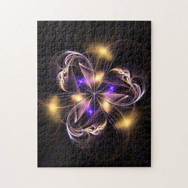 Quebra-cabeça design fractal (Vertical)