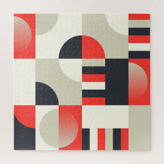 Quebra-cabeça Design geométrica da Vintage: backgroun da forma a
