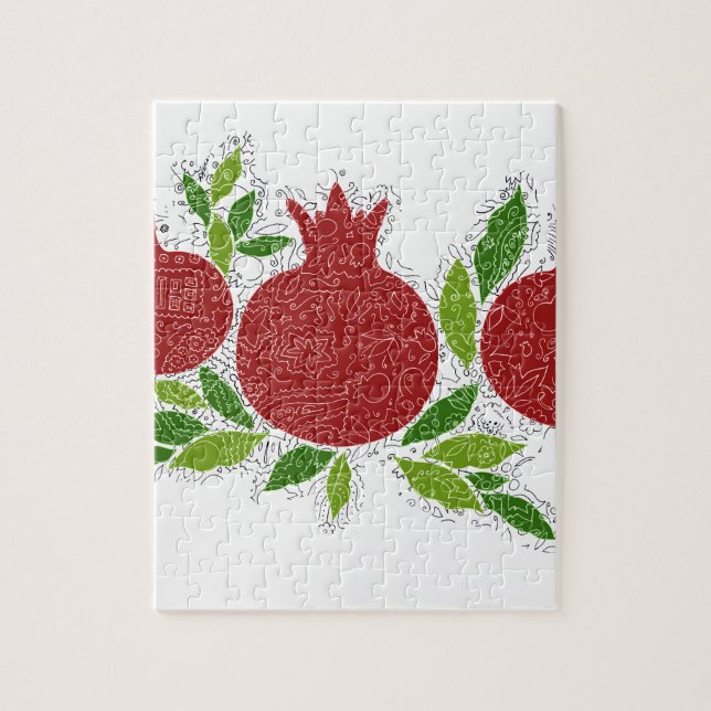 Quebra-cabeça Design israelita judaico exclusivo feito em (Vertical)