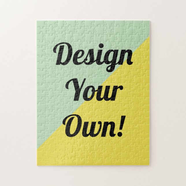 Quebra-cabeça Design Personalize seu presente (Vertical)