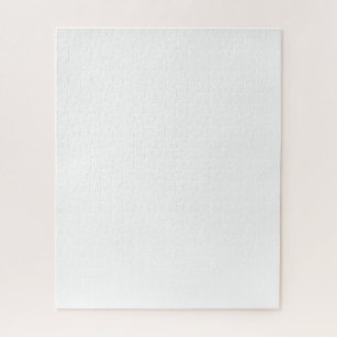 Quebra-cabeça Design simples personalizado branco Adicionar Foto