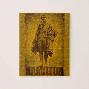 Quebra-cabeça Design Statuesque de Alexander Hamilton