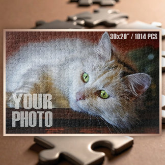 Quebra-cabeça Design Sua Própria Foto De Pet Personalizada De Pc
