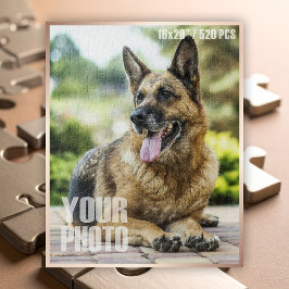 Quebra-cabeça Design Your Own 16x20”/520 Pieces Custom Pet Photo