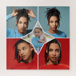 Quebra-cabeça Design Your Own 5 Photo Collage