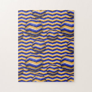 Quebra-cabeça Deslocando Bolas Coloridas com Ilusões de Stripes
