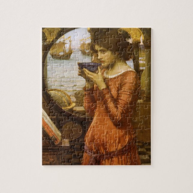 Quebra-cabeça Destino por John William Waterhouse (Vertical)