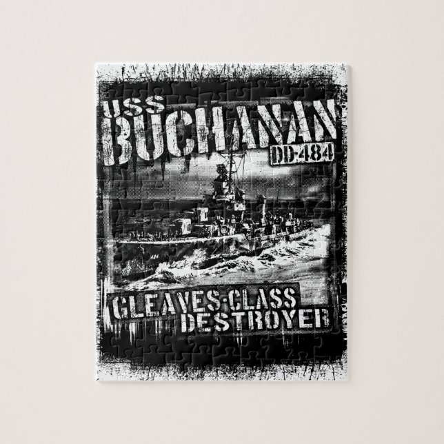 Quebra-cabeça Destroyer Buchanan (Vertical)