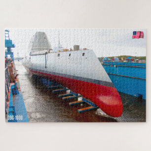 Quebra-cabeça DESTRUIDOR DIVISÍVEL - DDG-1000 (20x30 POLEGADAS)