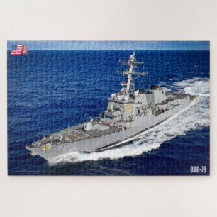 Quebra-cabeça DESTRUIDOR DIVISÍVEL - DDG-79 (20 x 30 POLEGADAS)