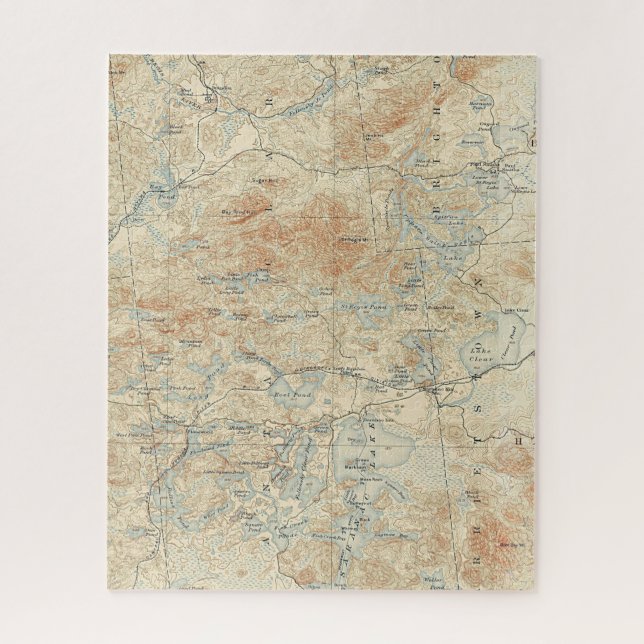 Quebra-cabeça Detalhes da área de canoa do santo Regis nos Adiro (Vertical)