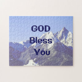 Quebra-cabeça Deus abençoe