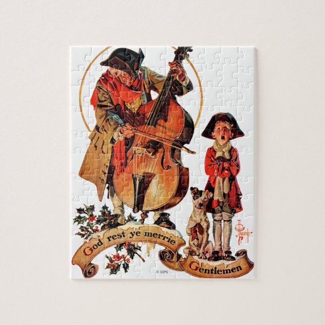 Quebra-cabeça Deus Descanse Ye Merrie Cavalheiros (Vertical)