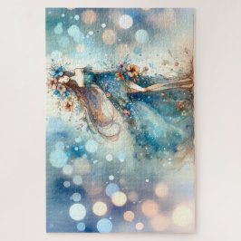 Quebra-cabeça Deusa Fantástica Eetérea em Sonho de Água