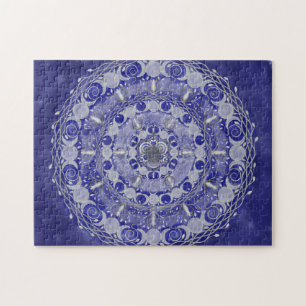 Quebra-cabeça Deusa Lua Celestial Tripla Mandala