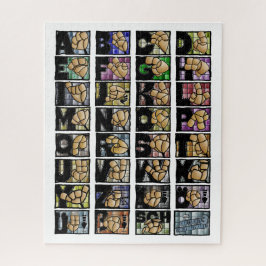 Quebra-cabeça Deutsches Fingeralphabet 3 (2025)