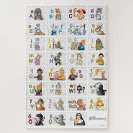 Quebra-cabeça Deutsches Fingeralphabet II