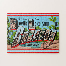 Quebra-cabeça Devil's Lake Baraboo WI 11x14