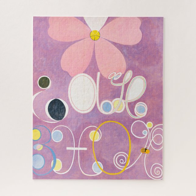 Quebra-cabeça Dez Maiores, Não 5, Adulthood | Hilma af Klint | (Vertical)