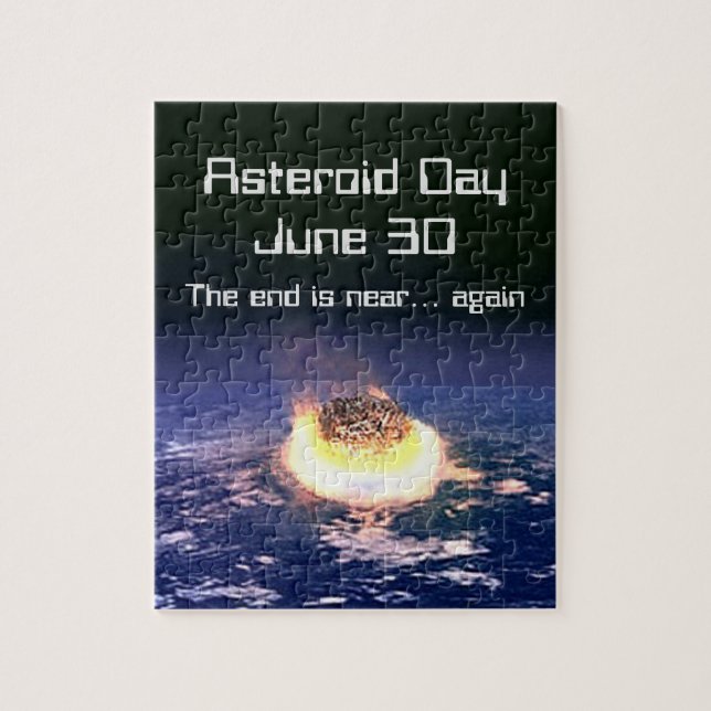 Quebra-cabeça Dia Asteroide 30 de junho (Vertical)
