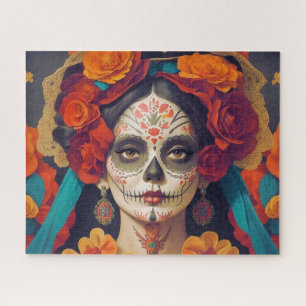 Quebra-cabeça Dia Da Catrina Dos Mortos 1