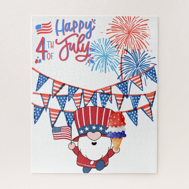 Quebra-cabeça Dia da Independência Puzzle (Vertical)