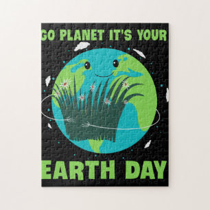 Quebra-cabeça Dia da Terra: Vai Planeta É o Seu Dia da Terra