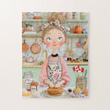 Dia de Ação de Graças no Canadá Puzzle | Panqueca 